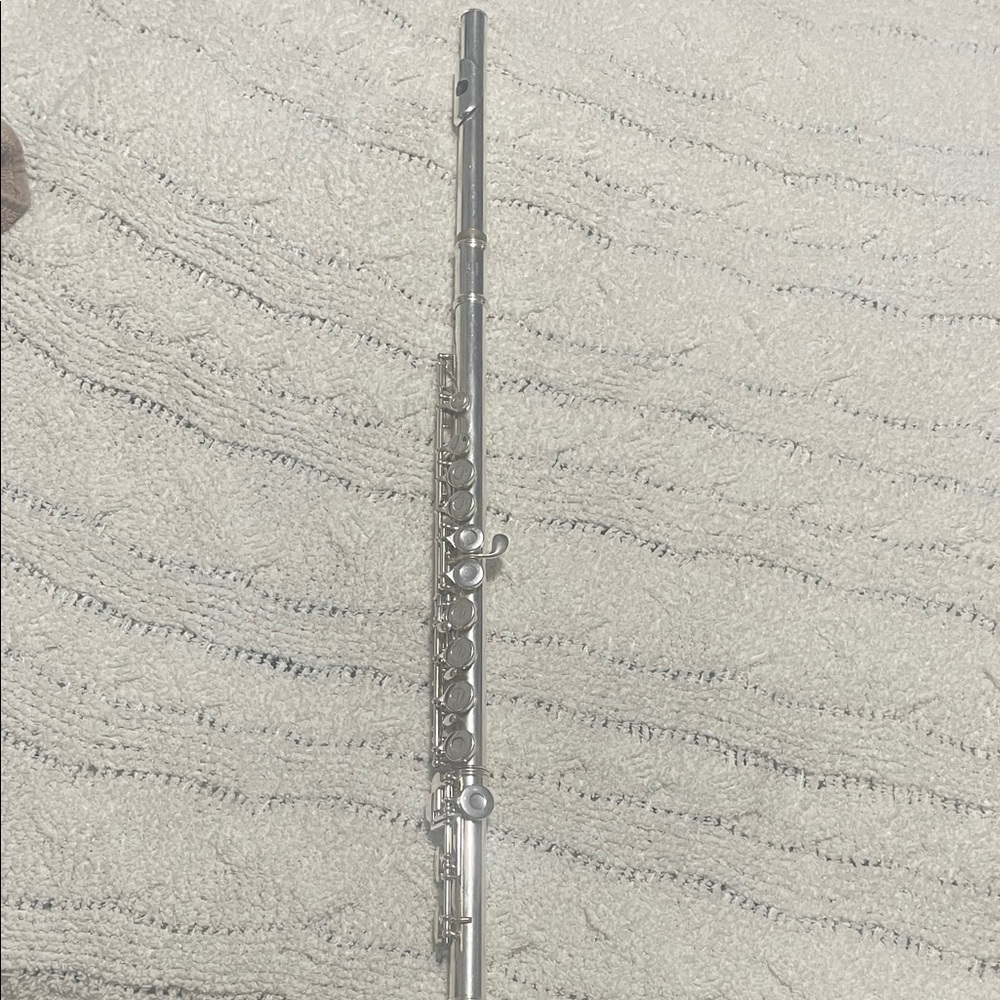 Silver Flute with Black Case - Picture 3 of 8